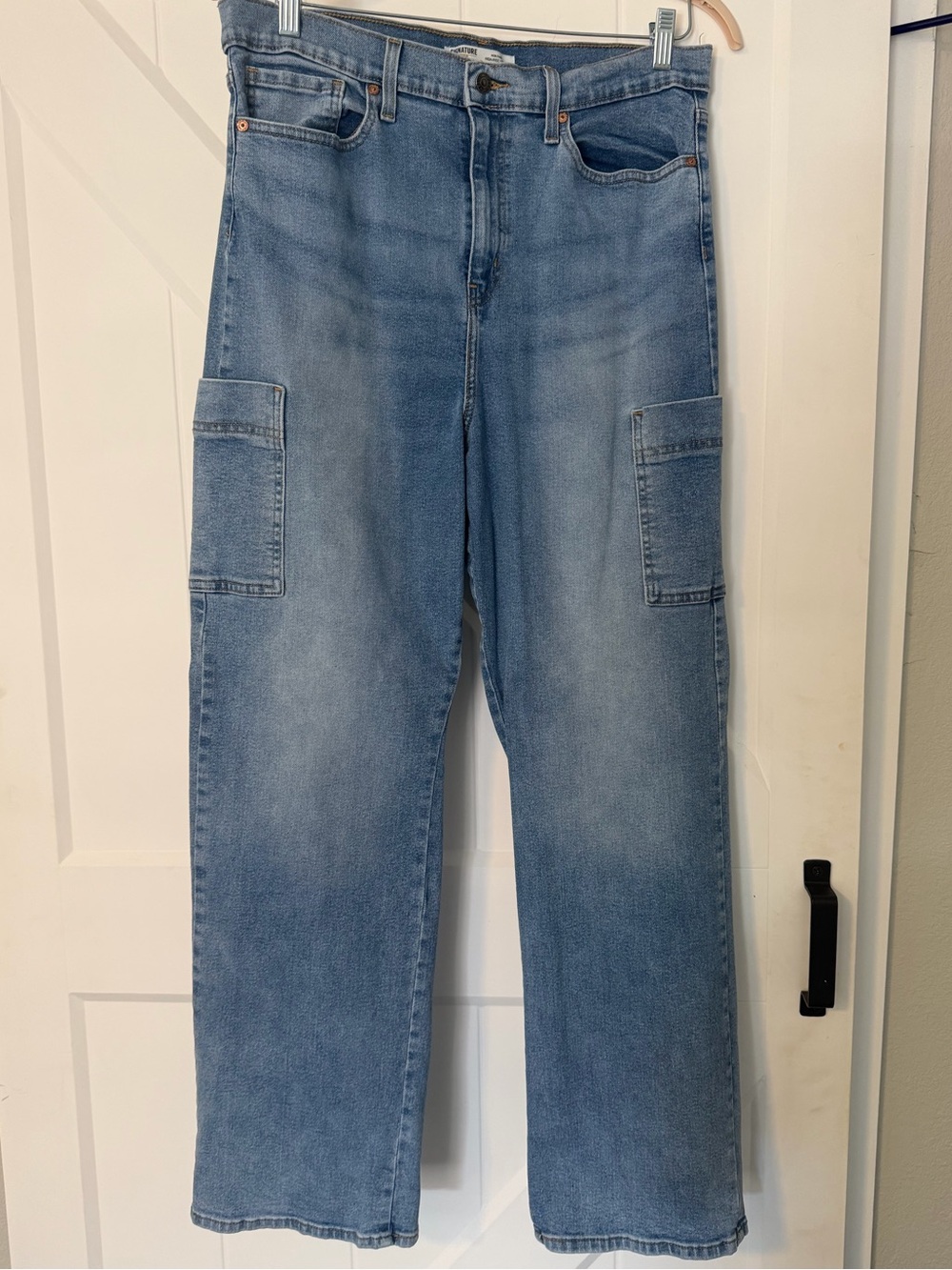 Levi Strauss Women’s Wide Leg Cargo Jeans